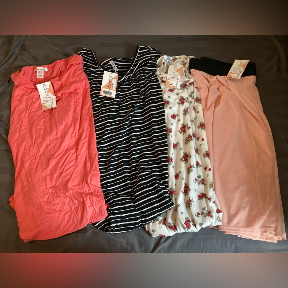 NWT 3X Honey and Lace bundle